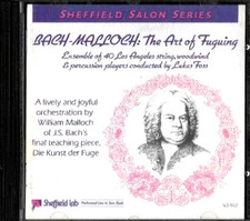 Bach-Malloch The Art of Fuguing Audiophile Sheffield Lab CD SLS-502 MINT