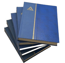 5 CLASSIFICATORI "KK" a 12 PAGINE (24 facciate) COLORE BLU BUONO STATO