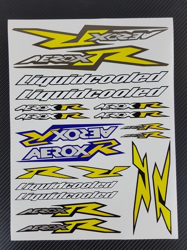 Aerox adesivi stickers - 50,