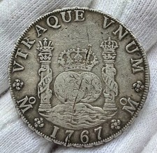 Moneda PLATA 8 Reales 1767