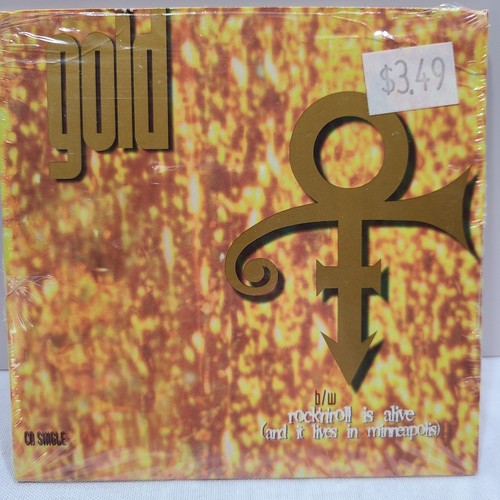 Prince gold single 1995 - cd,