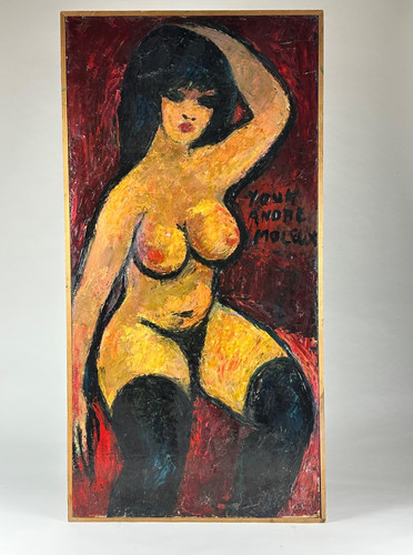 Grande quadro antico erotica - quadro,