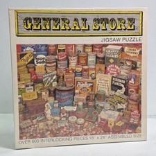 Vintage general store puzzle - store",
