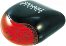 546030111 - FANALE POSTERIORE BICICLETTA SMART "E-LINE" 3 FUNZIONI A PILE