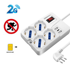 Microspia ambientale GSM attivazione vocale spy in ciabatta SCHUKO - ANTIFURTO