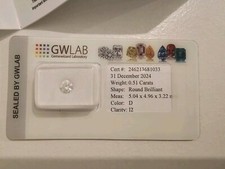 Diamante naturale certificato