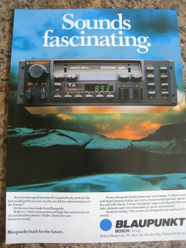 Sounds fascinating blaupunkt - sounds,