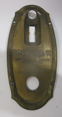 Piastra frontale rca - piastra,