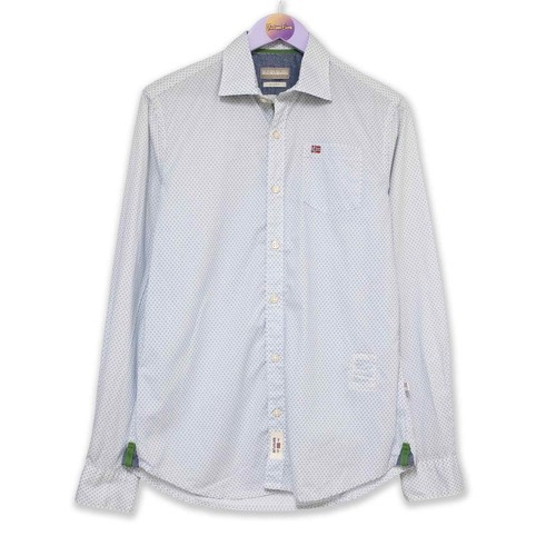 Camicia napapijri azzurra - napapijri,