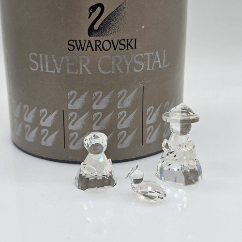 Swarovski sacra famiglia - swarovski,