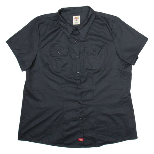Camicia piana nera dickies - nera, da