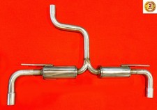 Terminale di scarico silenziato Volkswagen Golf 8 GTE (senza finali)