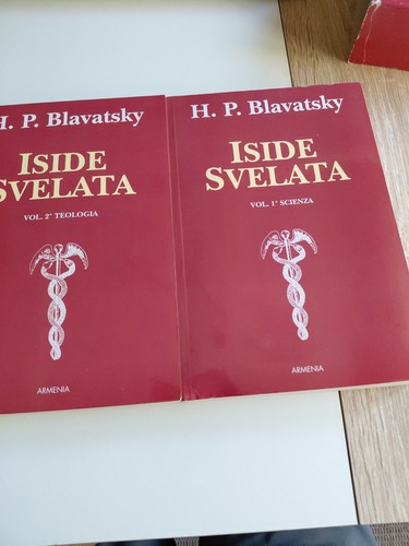 Blavatsky iside svelata volume - blavatsky,