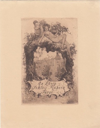 Exlibris acquaforte horatio - exlibris,
