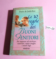 LIBRO TASCABILE LE 10 REGOLE DEI BUONI GENITORI -DARIO DE JUDICIBUS-ARMENIA 2005