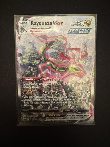 Rayquaza vmax 2021 evolving - 2021,
