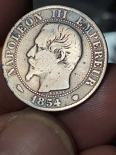 Francia moneta centimes - francia,