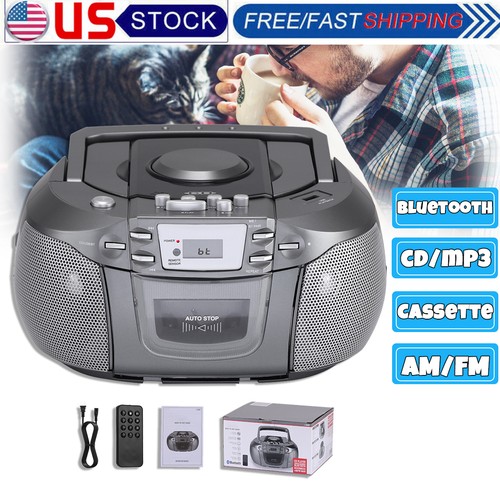 Retro cassetta boombox - cd,
