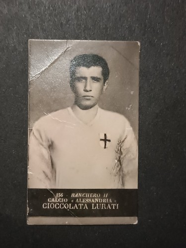 Figurina anteguerra calciatore - figurina,
