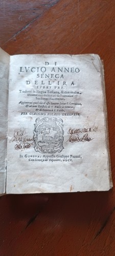 Seneca filosofia dell ira - filosofia,, dell'ira