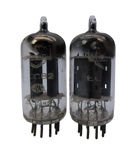 Coppia valvole mullard ecc82 - coppia,