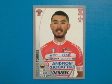 Figurine Panini 101 Giro d'Italia 2018 n. 43 Rodolfo Torres Androni-Sidermec
