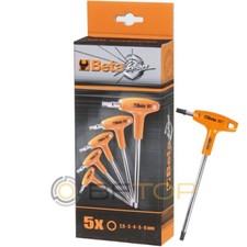 Set chiavi esagonali Beta serie 5 chiavi maschio piegate con impugnatura 96T/S5P