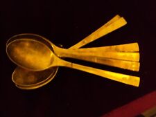 antico servizio 6 cucchiai alpacca sambonet argentato tre stelle