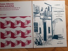 2 spartiti chitarra- Albeniz