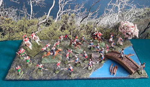 Diorama 1er empire figurines - diorama,