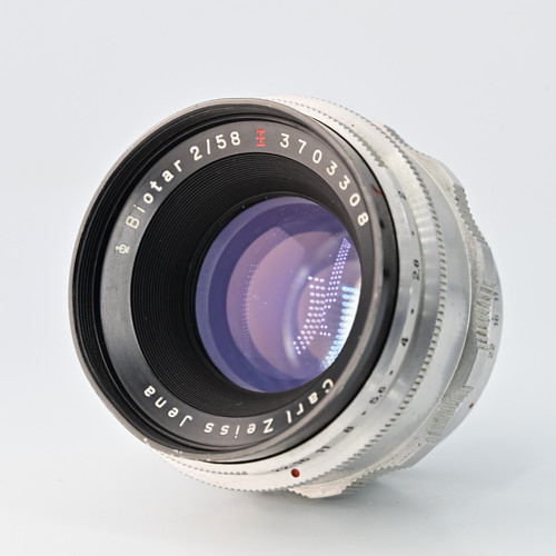 Carl zeiss jena biotar mm - jena, 58