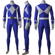 Costume cosplay ranger blu