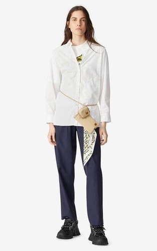 Camicia donna kenzo bianca - kenzo,