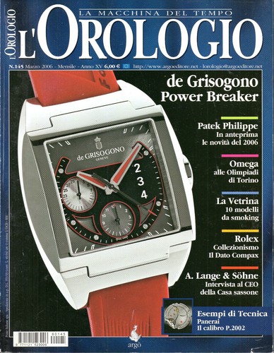 Rivista orologio macchina - la,