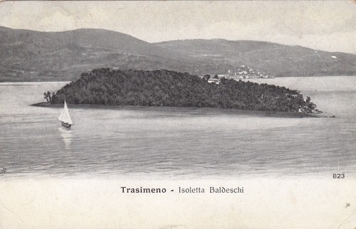 Cartolina trasimeno umbria - cartolina,