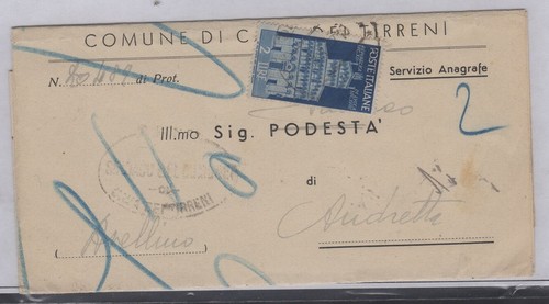 Storia postale 1946 lettera - storia,