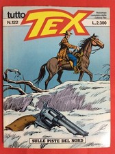 TEX TUTTO TEX N.122 SULLE PISTE DEL NORD 03/1992 BONELLI CON ADESIVO IN OMAGGIO