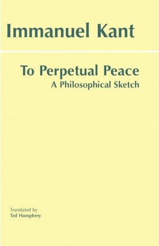 Perpetual peace immanuel - to, by