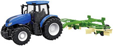 Tractor RC Con Andanatore Rotativo 1:24 RTR Con Telecomando, Batteria, Cavo Di R