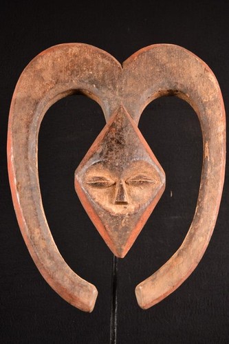 Autentica maschera kwele - maschera,