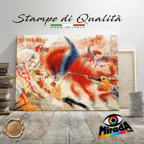 Quadro umberto boccioni - umberto, la
