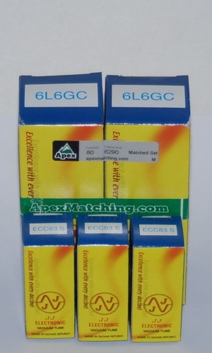 Tube set per amplificatore - jj,