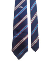 CRAVATTA "SAN SEVERINO NAPOLI" SOCIETA' PER LE FERROVIE NAPOLETANE VINTAGE