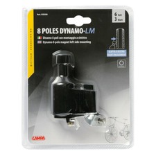 DINAMO 8 POLI SCATTO A DESTRA PER BICI BICICLETTA EPOCA ANTICA UNIVERSALE 3W 