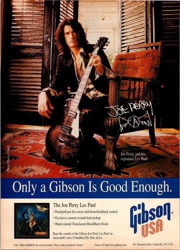 Pubblicità gibson the joe - gibson,