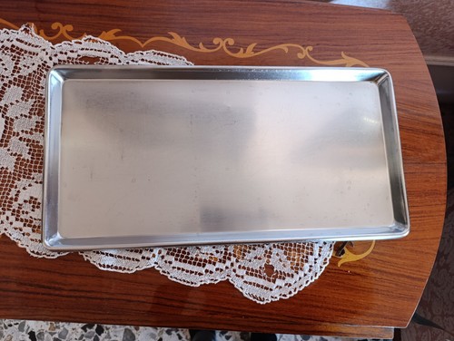 Vassoio acciaio inox - , 42x21