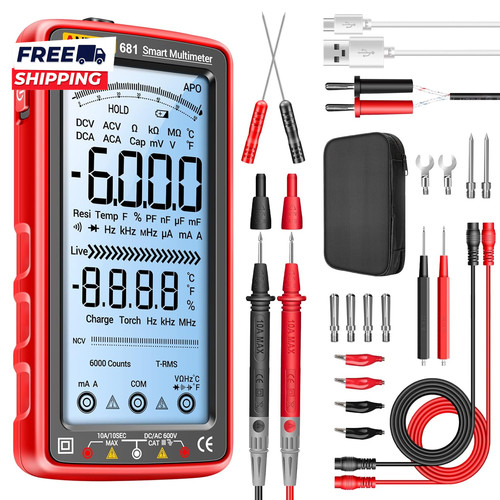 Digital multimeter tester - digital,