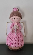 Angelo uncinetto, rosa