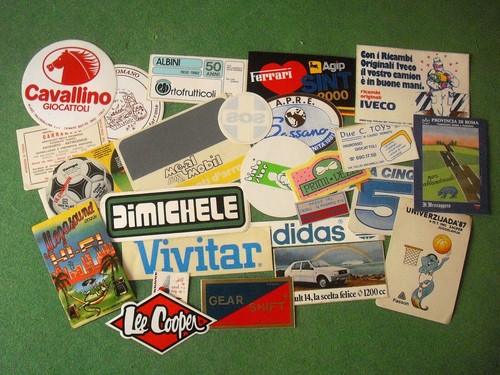 Adesivi lotto stock 25 - 25,