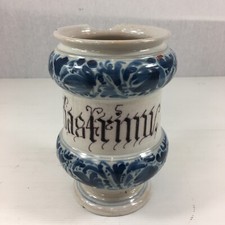 Barattolo droga secco Faience